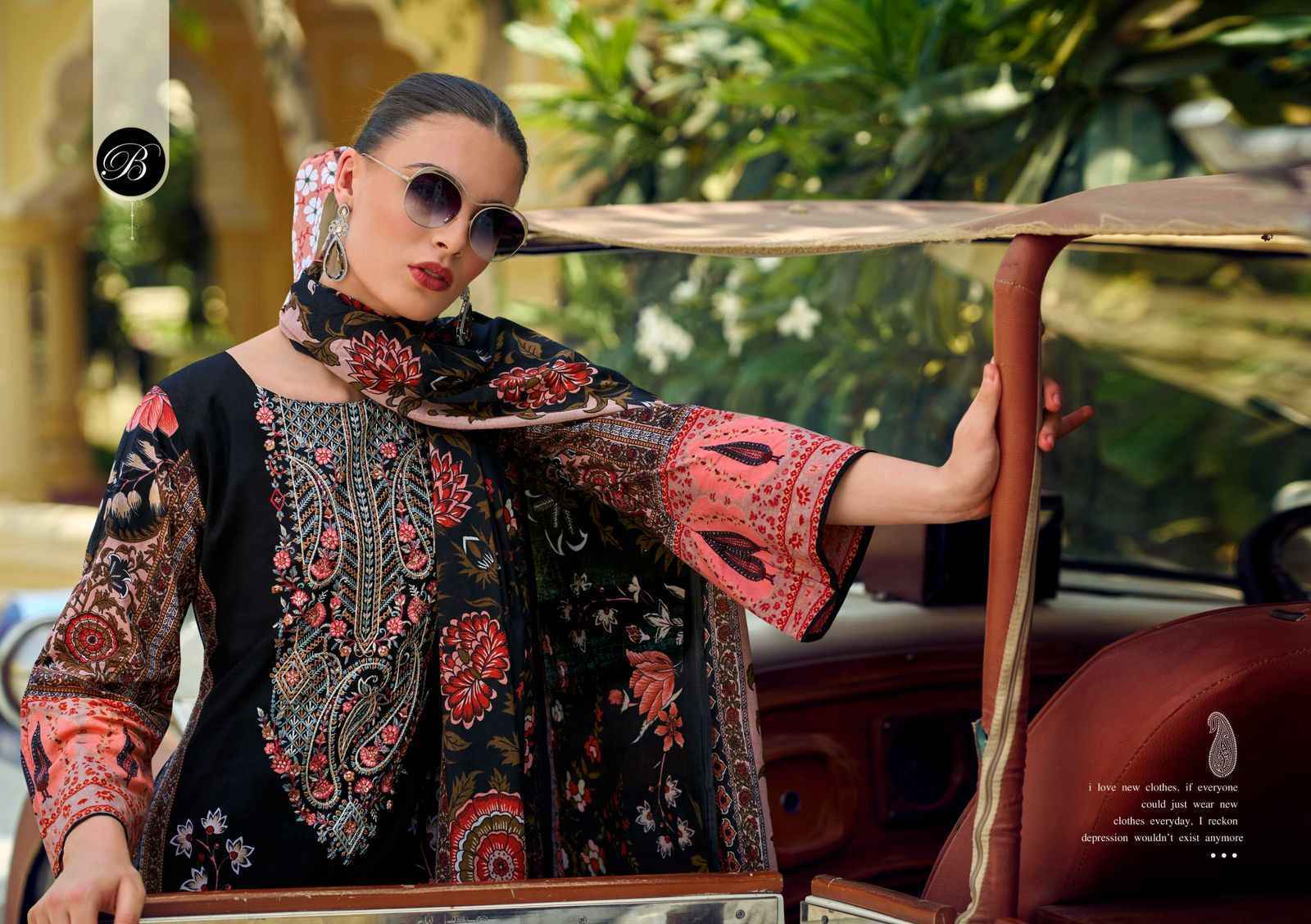 Belliza Naira Vol-106 Cotton Dress Material (8 pcs Cataloge)