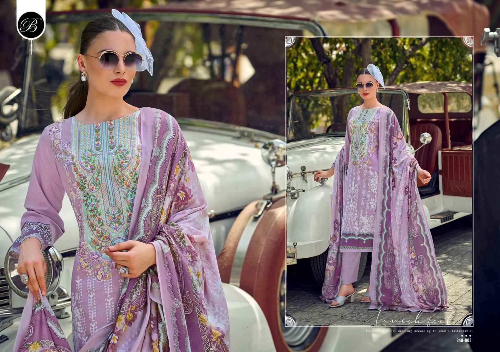 Belliza Naira Vol-106 Cotton Dress Material (8 pcs Cataloge)