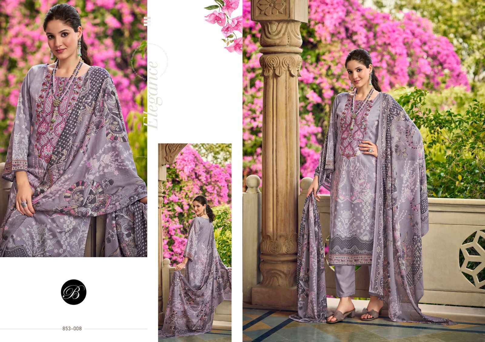 Belliza Naira Vol-107 Cotton Dress Material (8 pcs Cataloge)