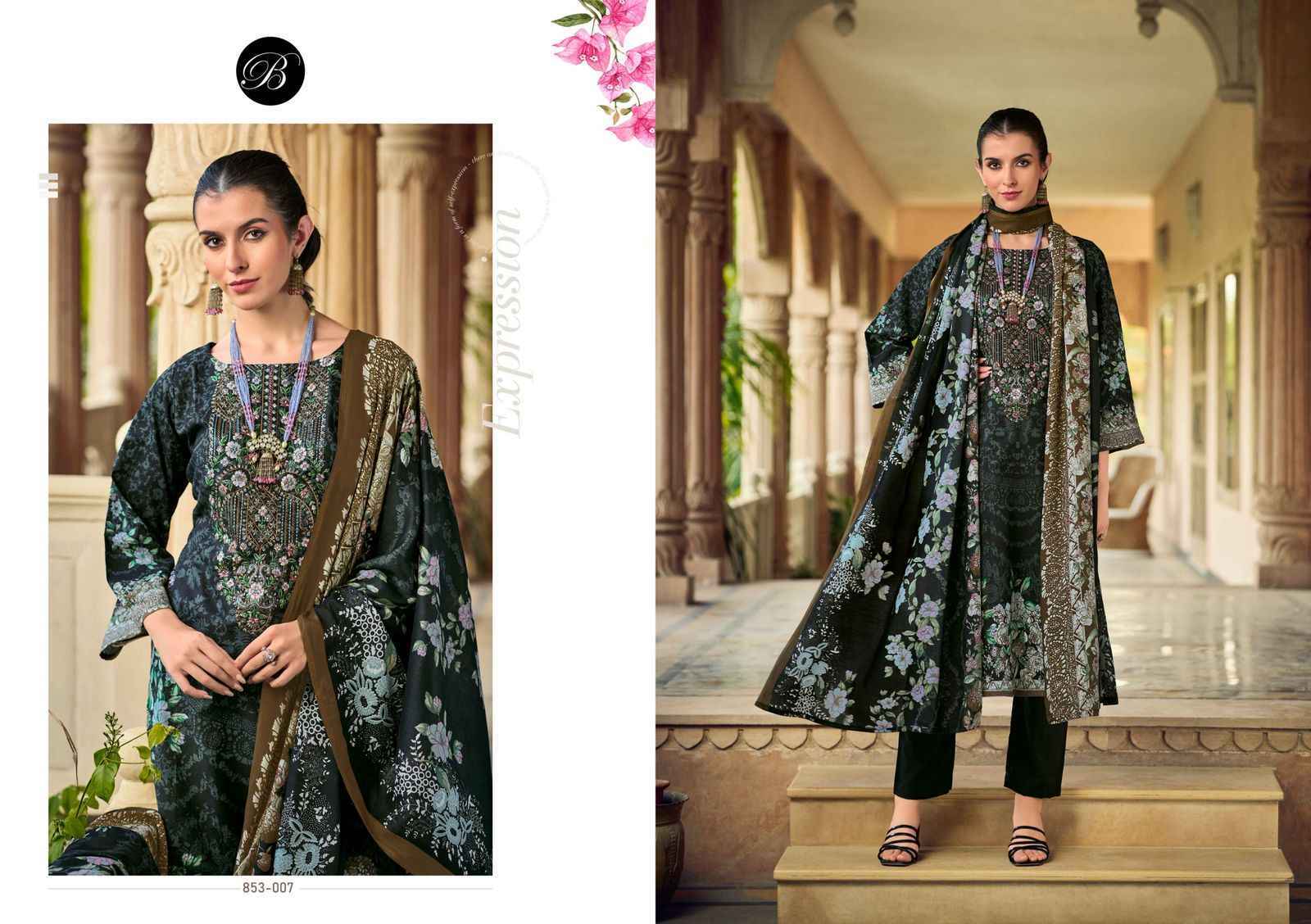 Belliza Naira Vol-107 Cotton Dress Material (8 pcs Cataloge)