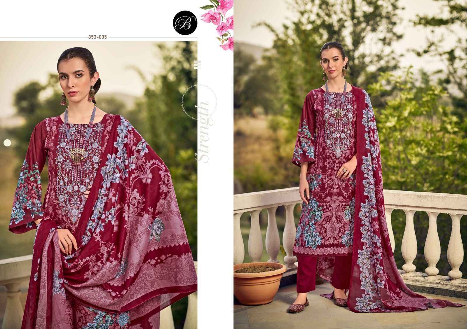 Belliza Naira Vol-107 Cotton Dress Material (8 pcs Cataloge)