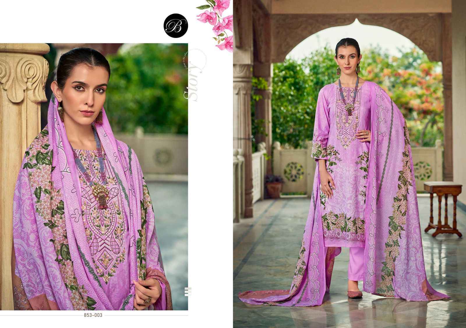 Belliza Naira Vol-107 Cotton Dress Material (8 pcs Cataloge)