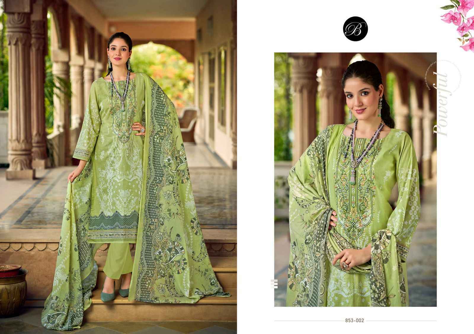 Belliza Naira Vol-107 Cotton Dress Material (8 pcs Cataloge)