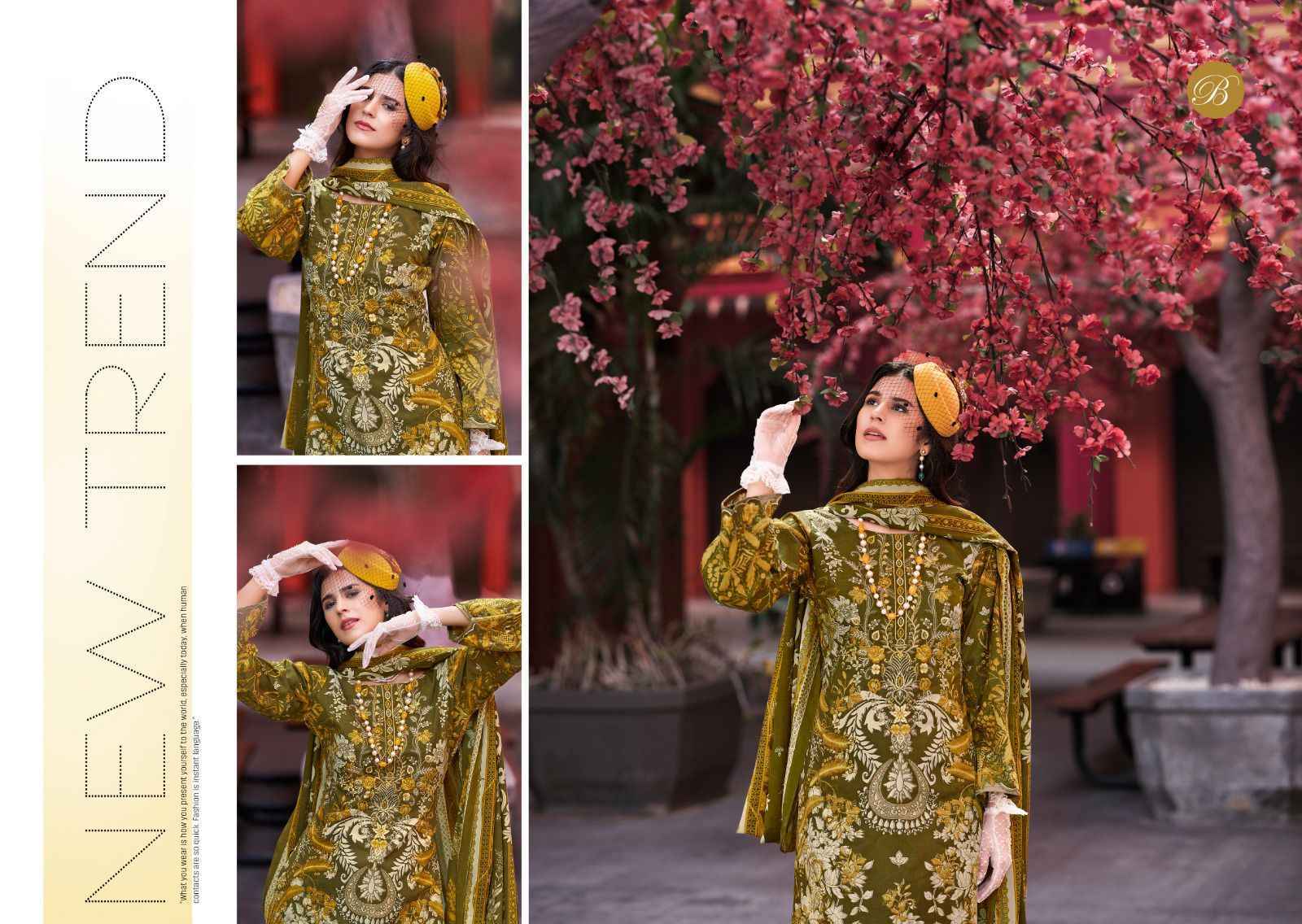 Belliza Naira Vol-109 Cotton Dress Material (8 pcs Cataloge)