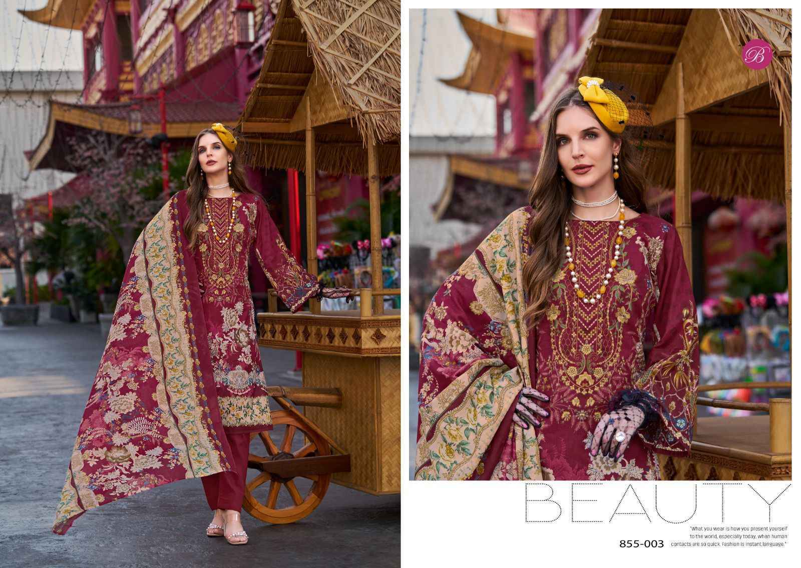 Belliza Naira Vol-109 Cotton Dress Material (8 pcs Cataloge)