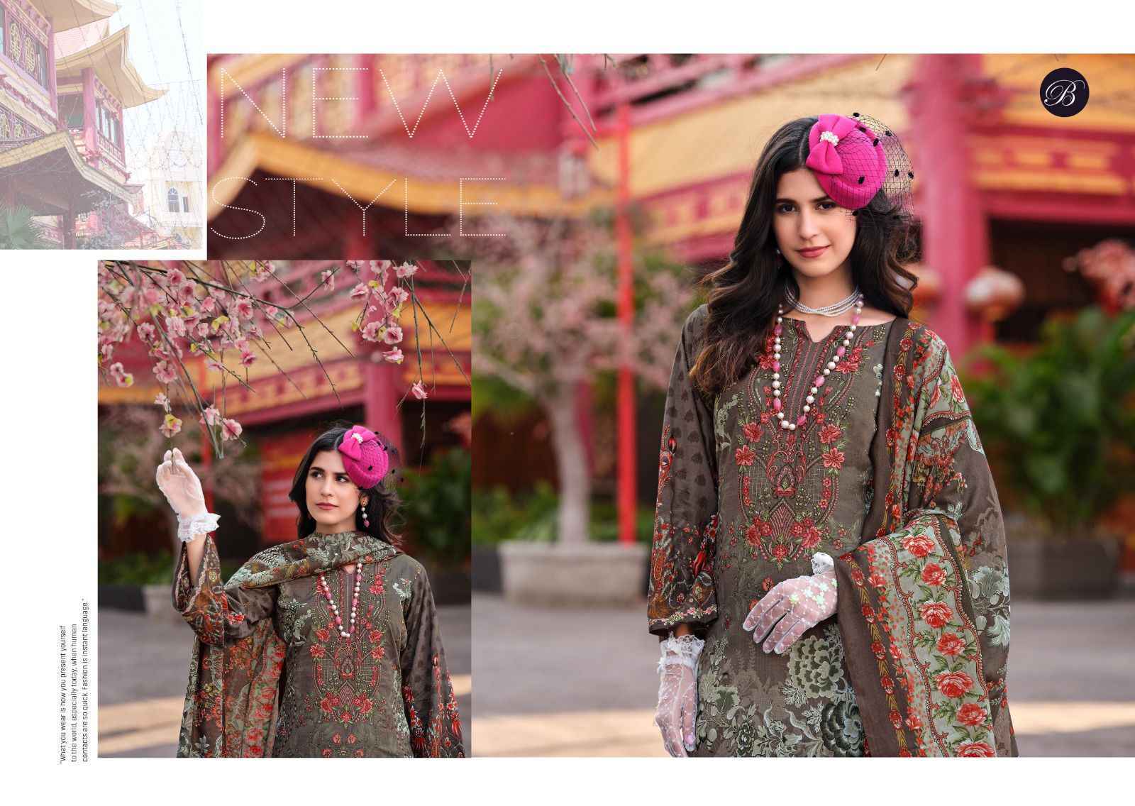 Belliza Naira Vol-109 Cotton Dress Material (8 pcs Cataloge)