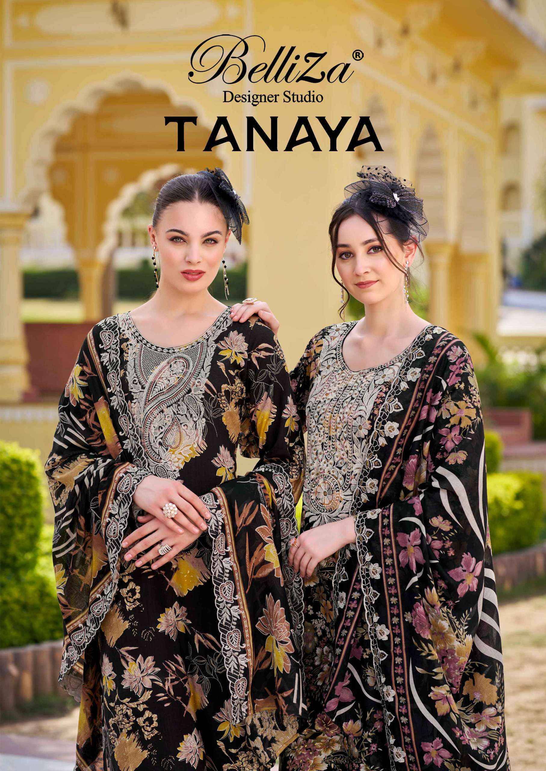 Belliza Tanaya Viscouse Dress Material 6 pcs Catalogue
