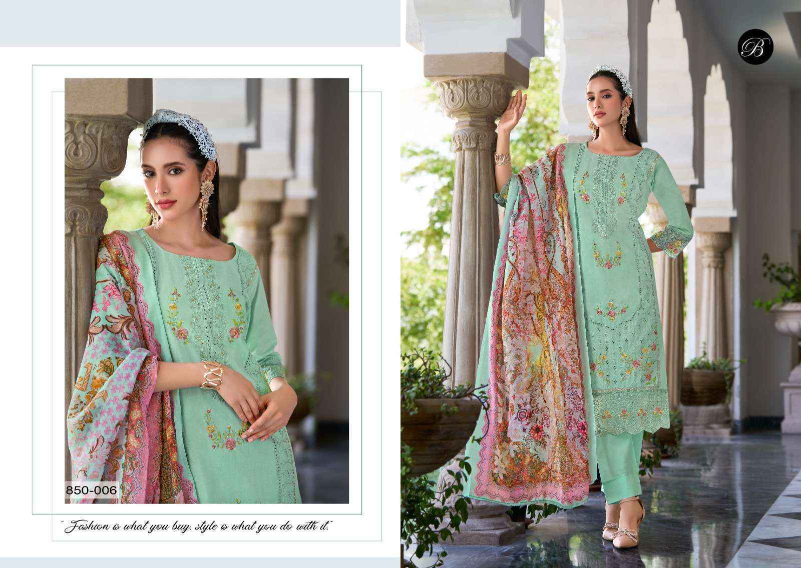 Belliza Zoya Vol-2 Cotton Dress Material (6 pcs Catalogue)