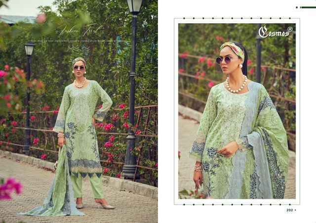 Cosmos Needle Wonder Vol-2 Lawn Cotton Dress Material (8 pcs Catalogue)