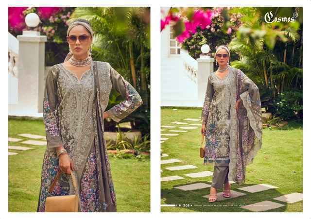 Cosmos Needle Wonder Vol-2 Lawn Cotton Dress Material (8 pcs Catalogue)
