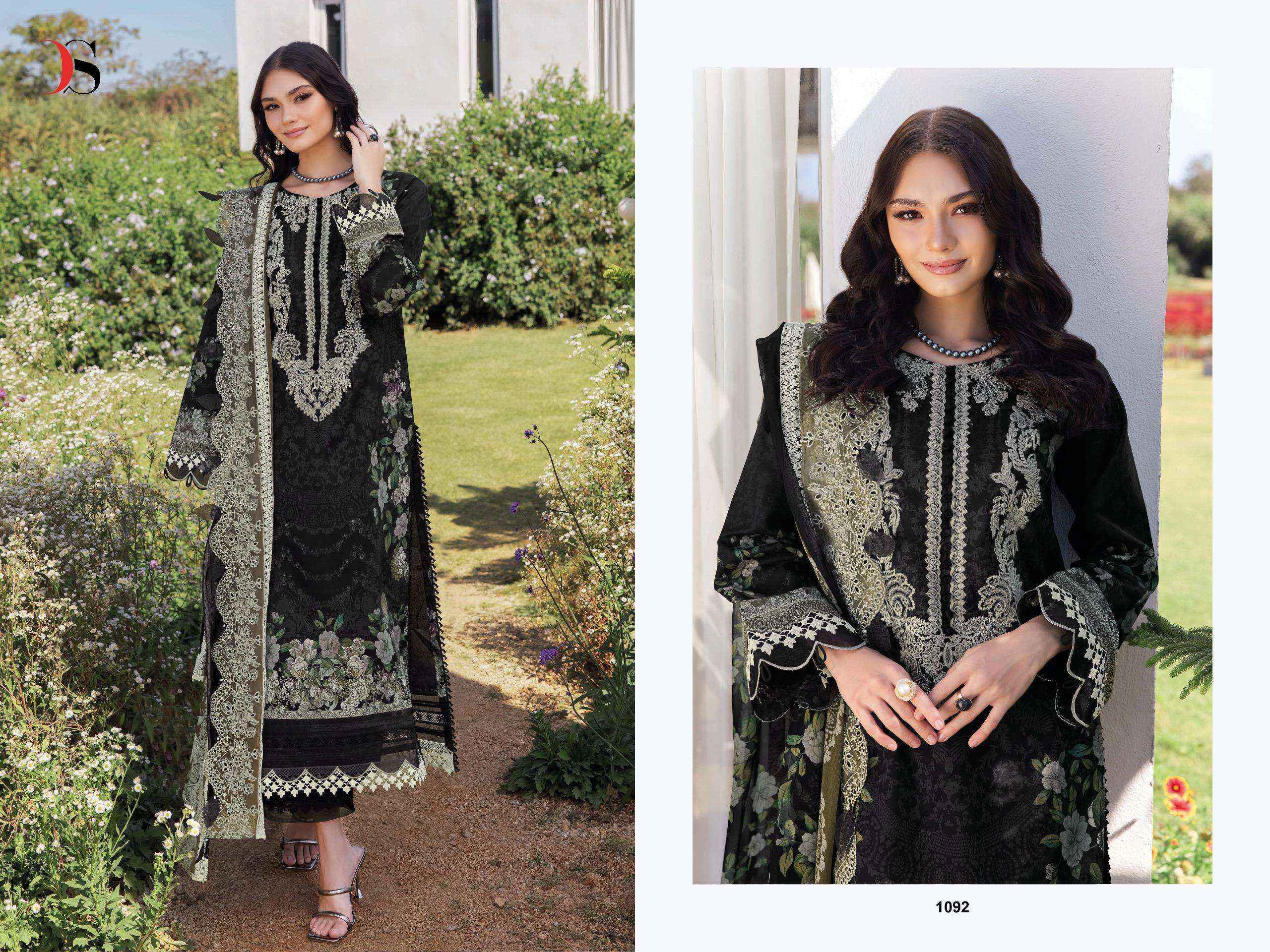 Deepsy Jade Needle Wonder-2025 Nx Cotton Dress Material (6 pcs Catalogue)