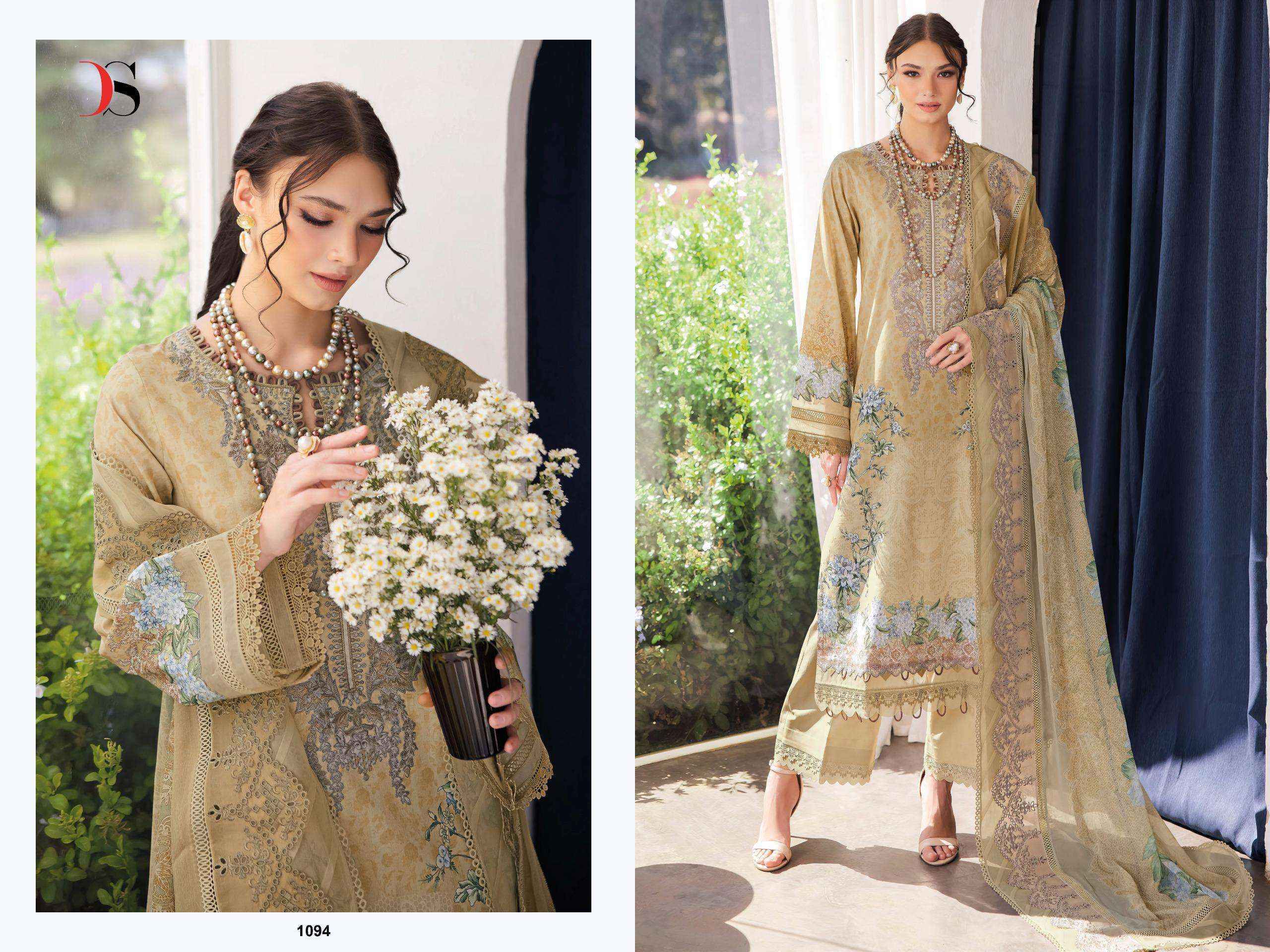 Deepsy Jade Needle Wonder-2025 Nx Cotton Dress Material (6 pcs Catalogue)