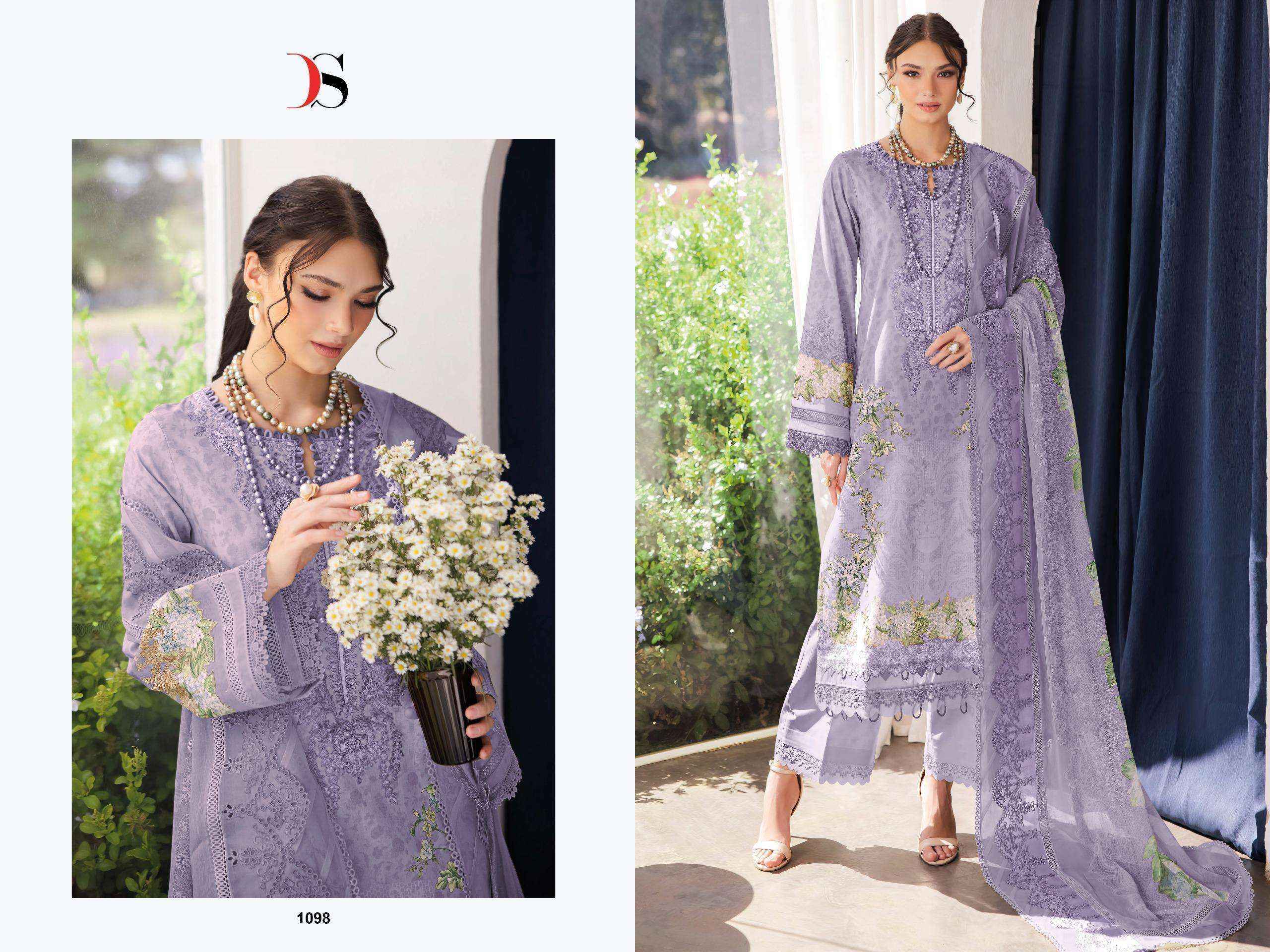 Deepsy Jade Needle Wonder-2025 Nx Cotton Dress Material (6 pcs Catalogue)