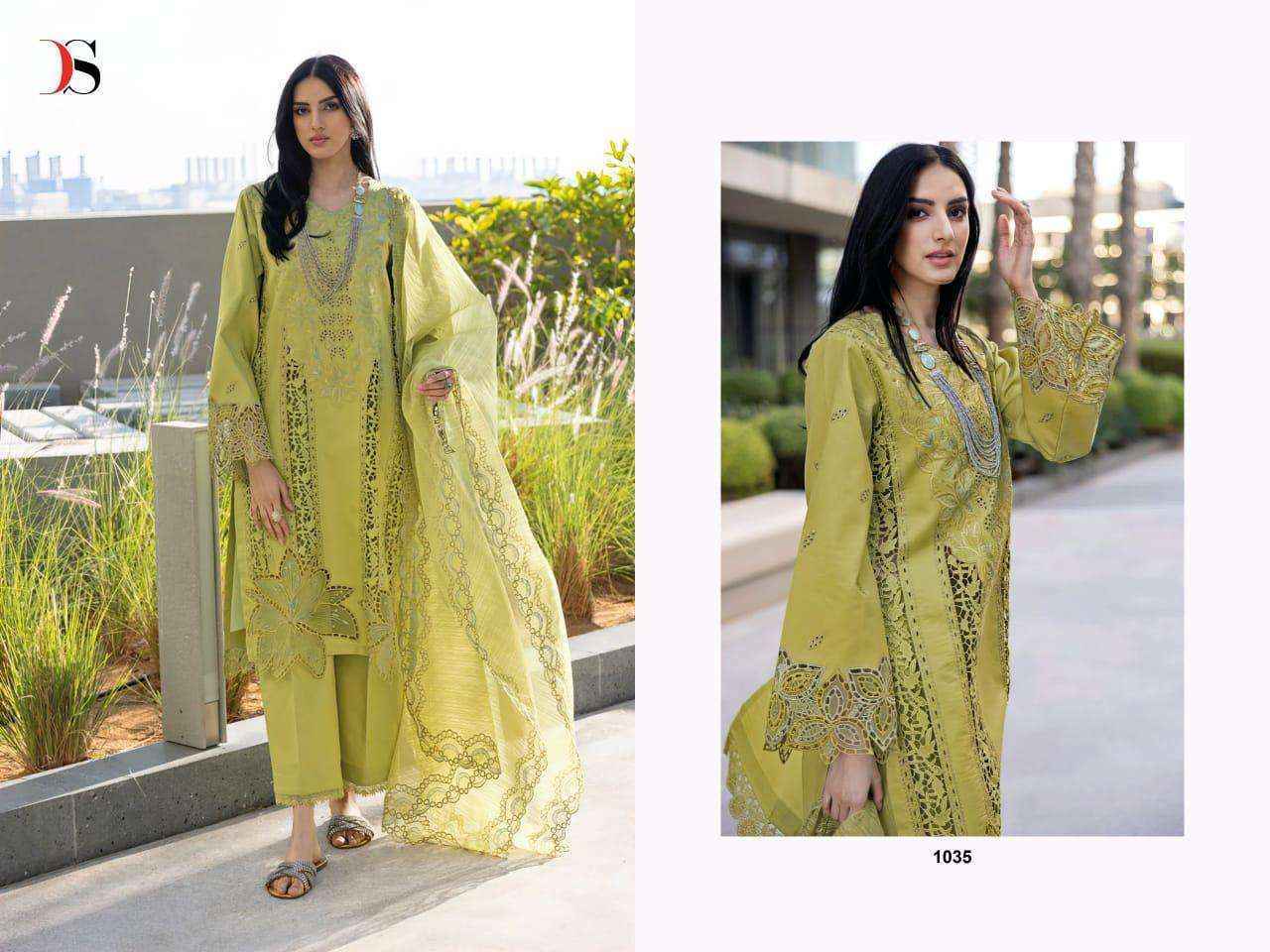 Deepsy Qalamkar Lawn 25 Nx Cotton Dress Material 3 pcs Catalogue