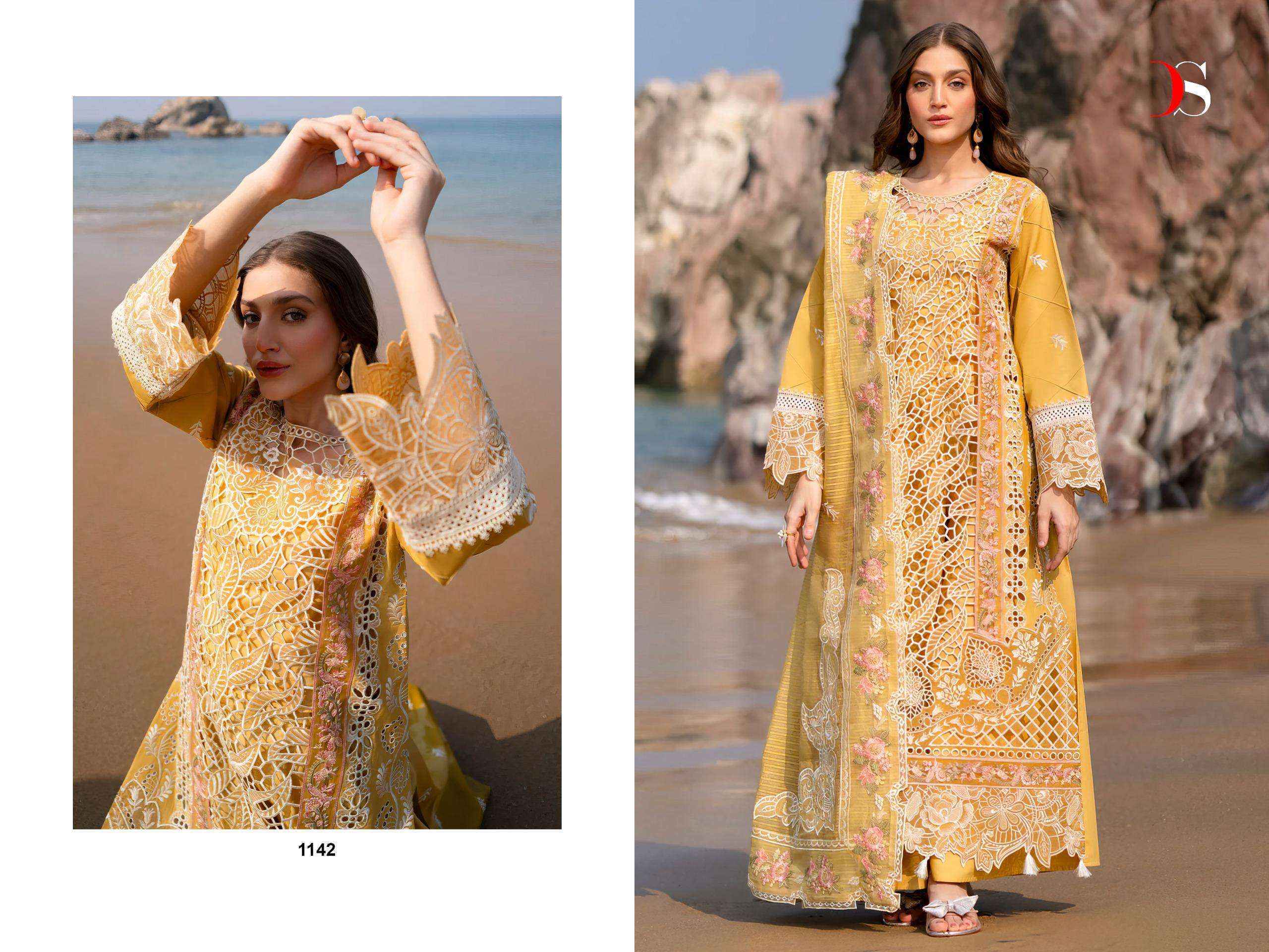 Deepsy Sirene Luxury Lawn-25 Cotton Dress Material (6 pcs Catalogue)