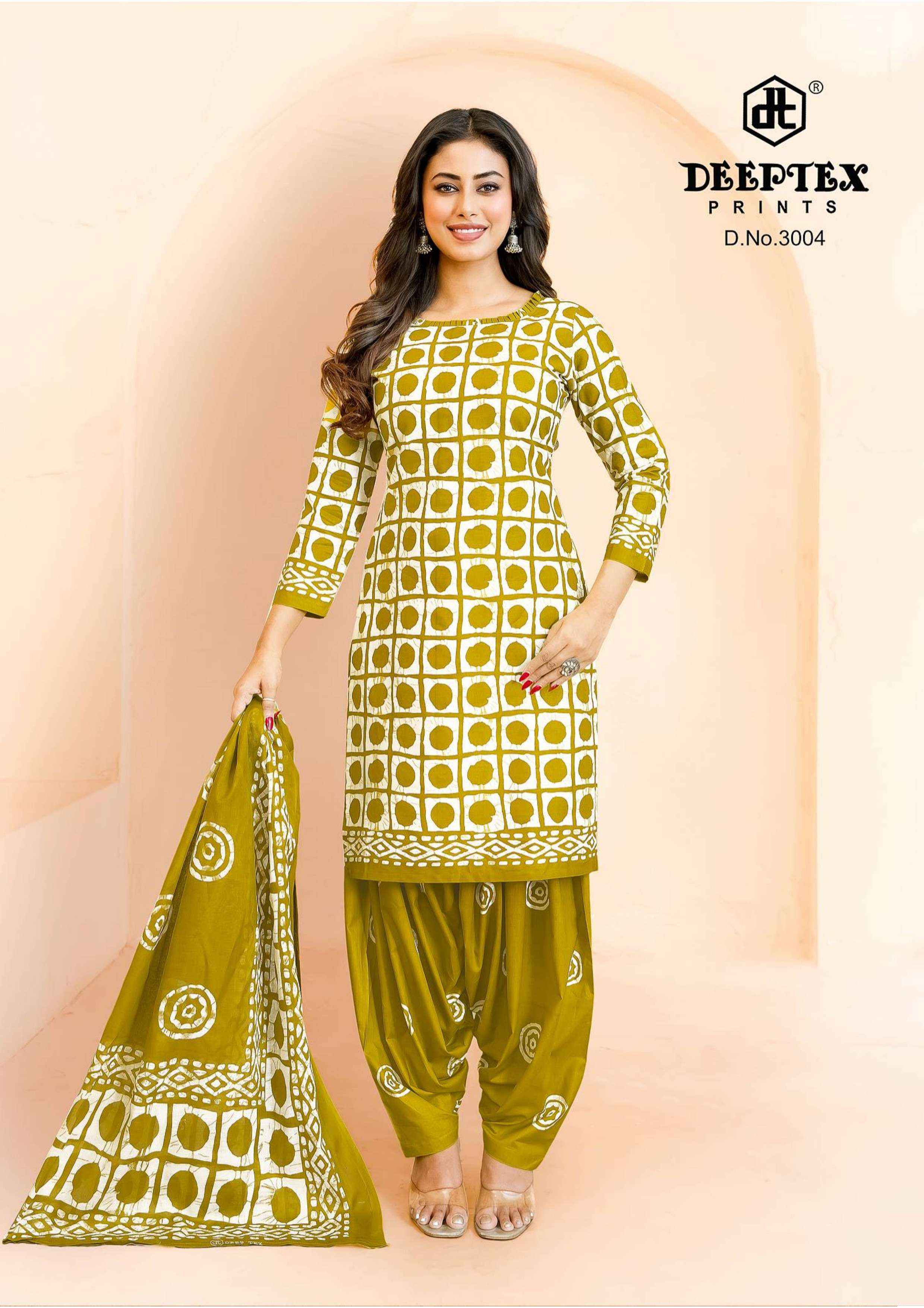 Deeptex Batik Plus Vol-30 Cotton Dress Material (10 pcs Catalogue)