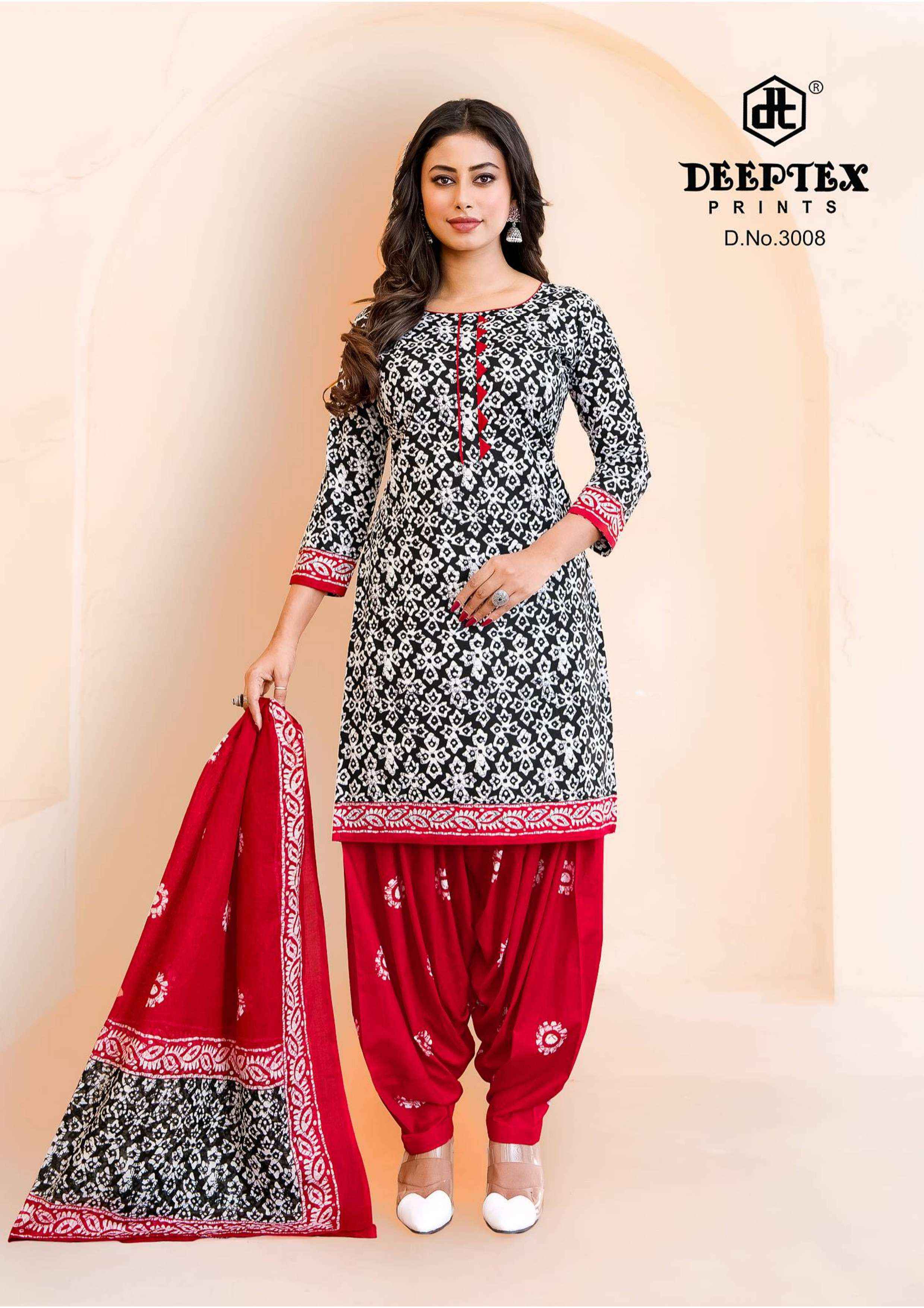 Deeptex Batik Plus Vol-30 Cotton Dress Material (10 pcs Catalogue)
