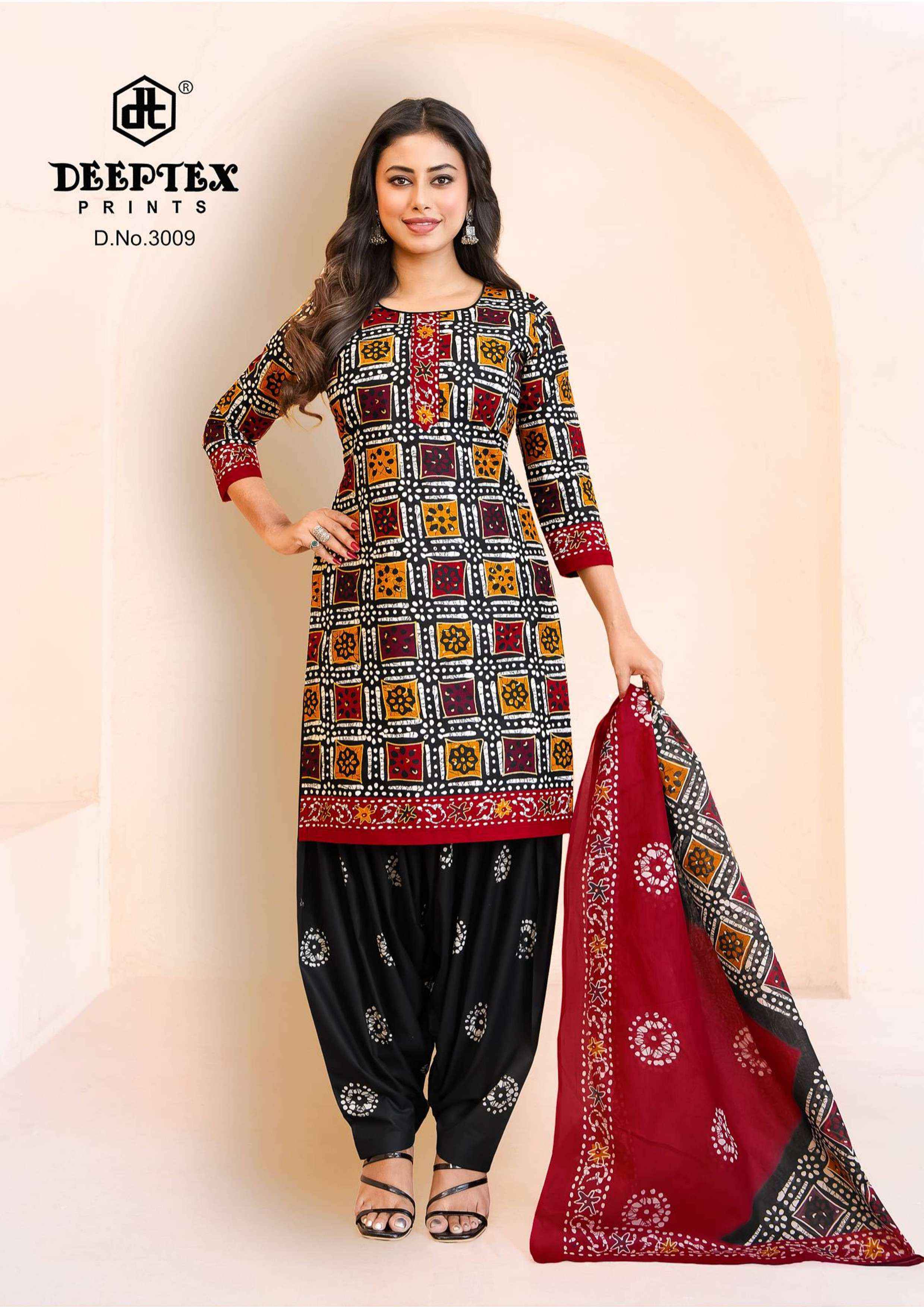 Deeptex Batik Plus Vol-30 Cotton Dress Material (10 pcs Catalogue)