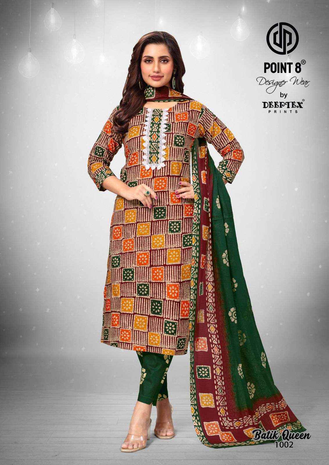 Deeptex Batik Queen Vol-1 Readymade Cotton Dress (10 pcs Catalogue)