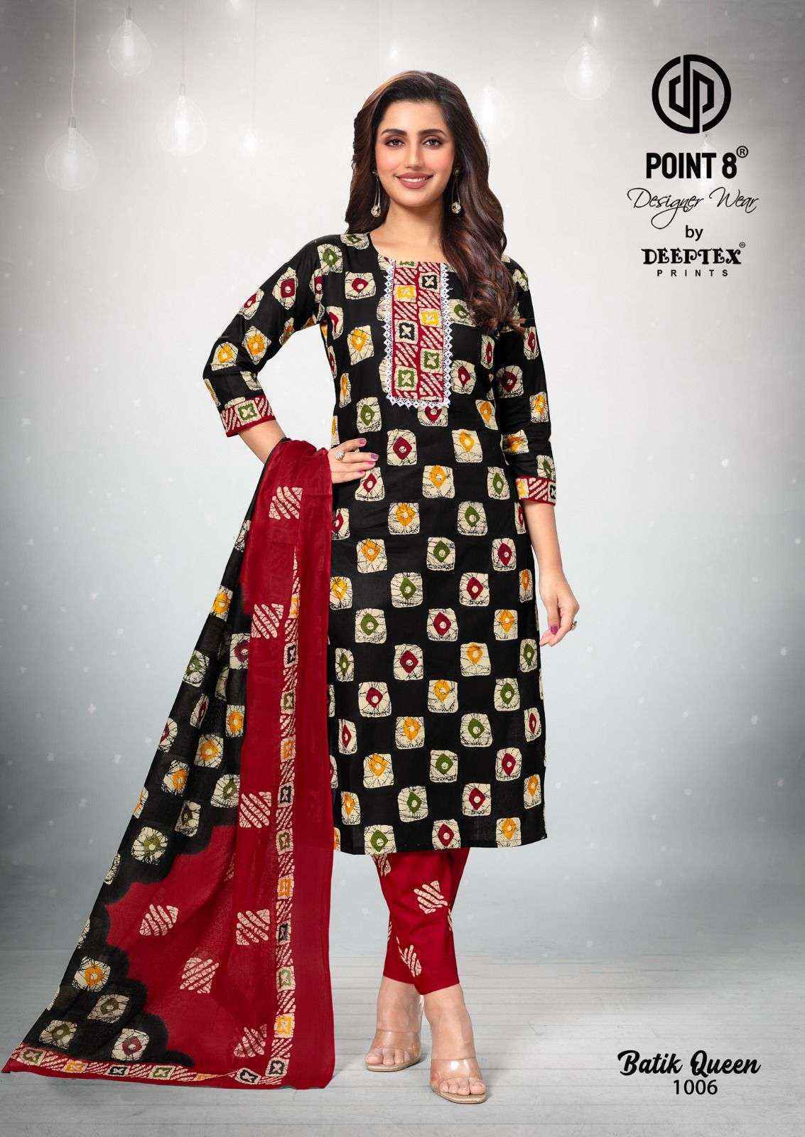Deeptex Batik Queen Vol-1 Readymade Cotton Dress (10 pcs Catalogue)