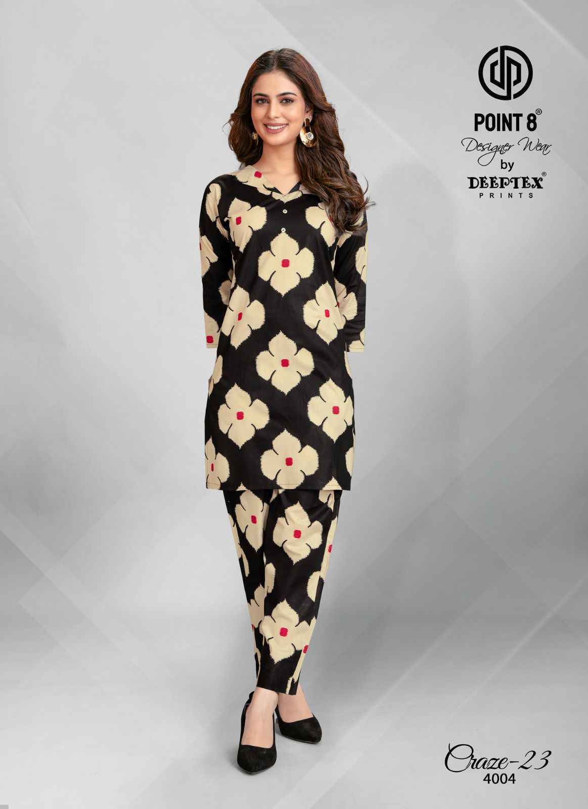 Deeptex Craze Vol 23 Vol 4 Cotton Co Ord Set 10 pcs Catalogue