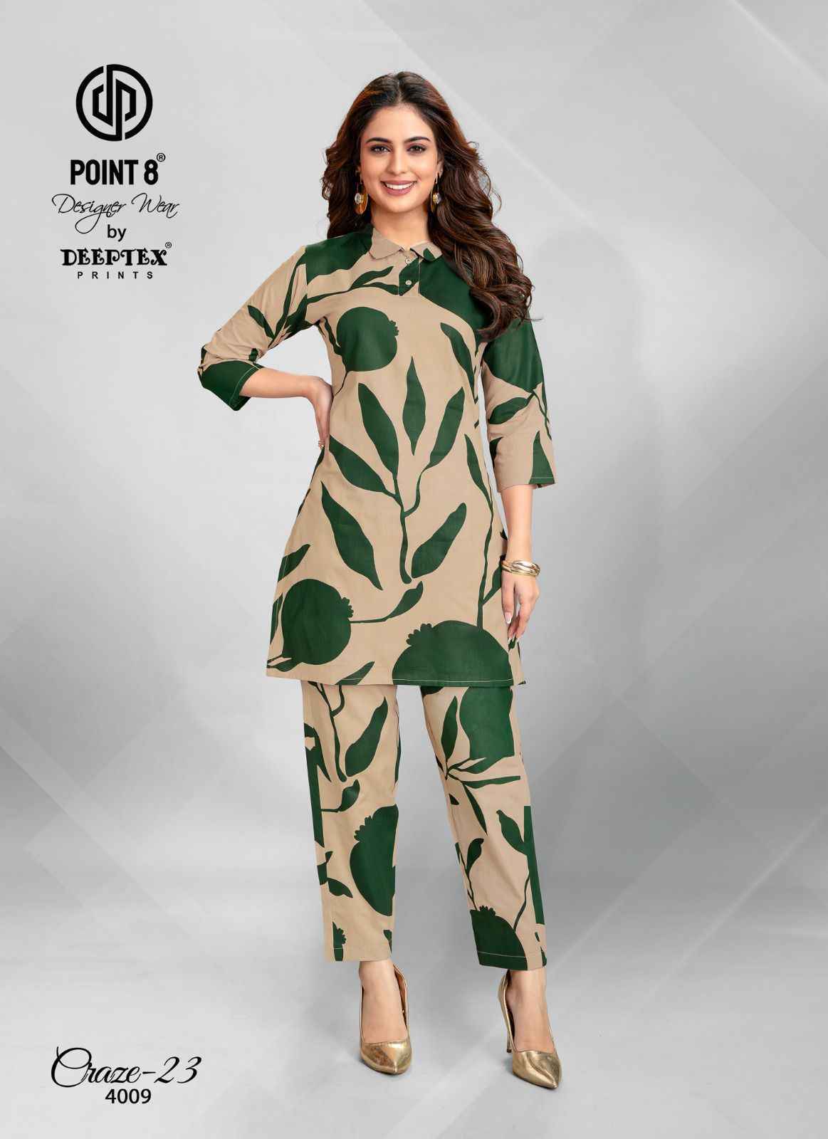 Deeptex Craze Vol 23 Vol 4 Cotton Co Ord Set 10 pcs Catalogue
