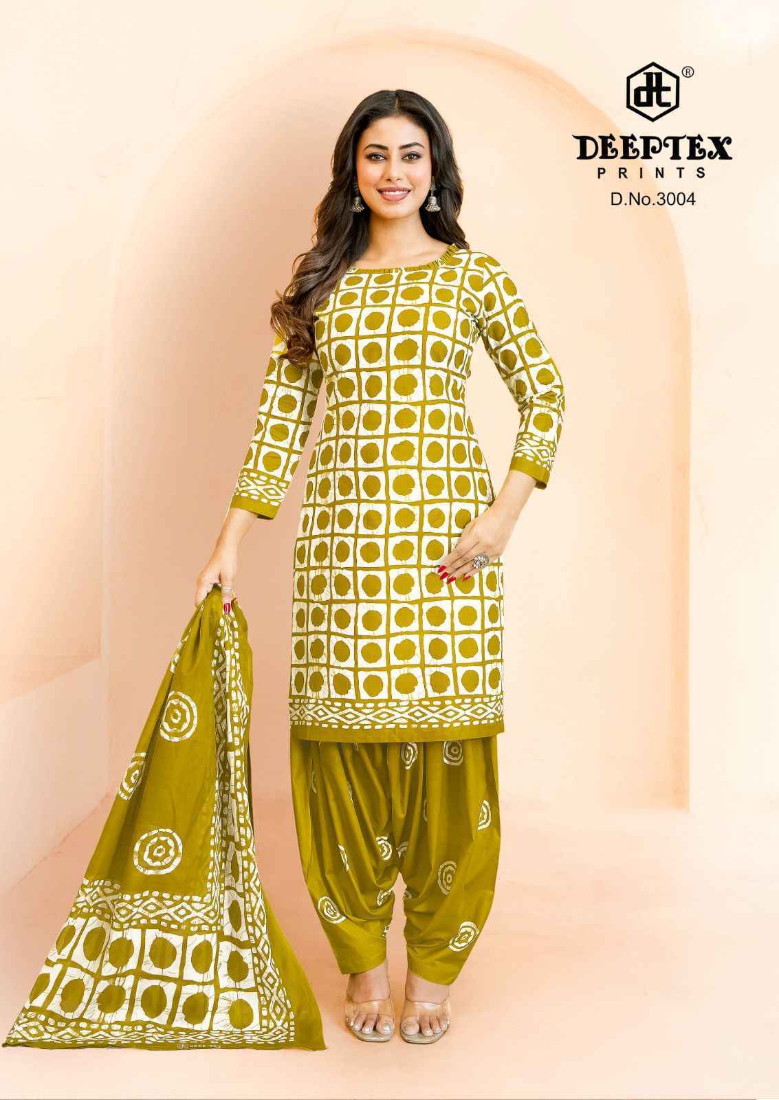 Deeptex Prints Batik Plus Vol-30 Cotton Dress Material (10 pcs Catalogue)