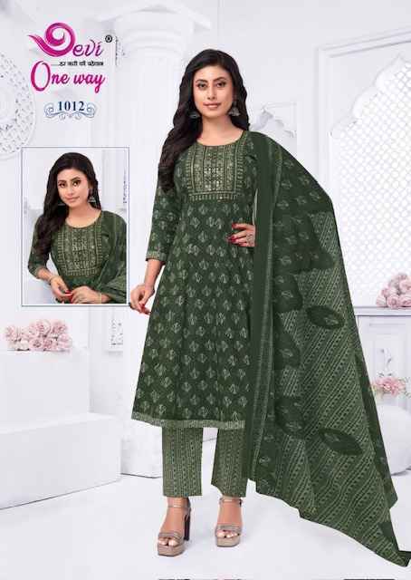 Devi One Way Vol- 1 Readymade Cotton Dress (12 pcs Catalogue)