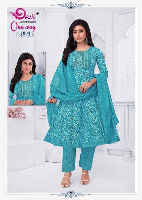 Devi One Way Vol- 1 Readymade Cotton Dress (12 pcs Catalogue)