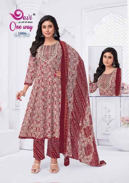 Devi One Way Vol- 1 Readymade Cotton Dress (12 pcs Catalogue)