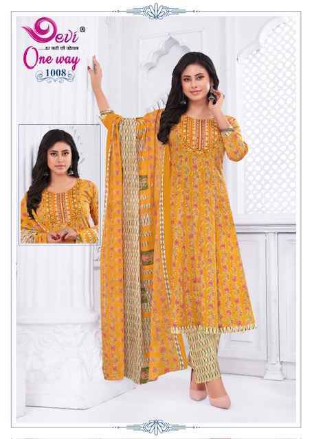 Devi One Way Vol- 1 Readymade Cotton Dress (12 pcs Catalogue)