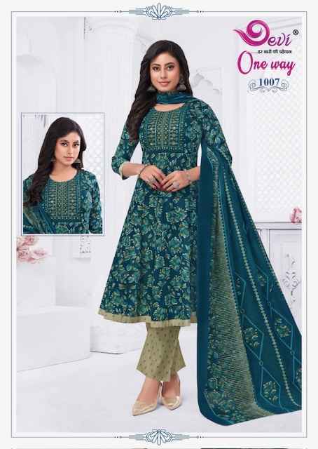 Devi One Way Vol- 1 Readymade Cotton Dress (12 pcs Catalogue)