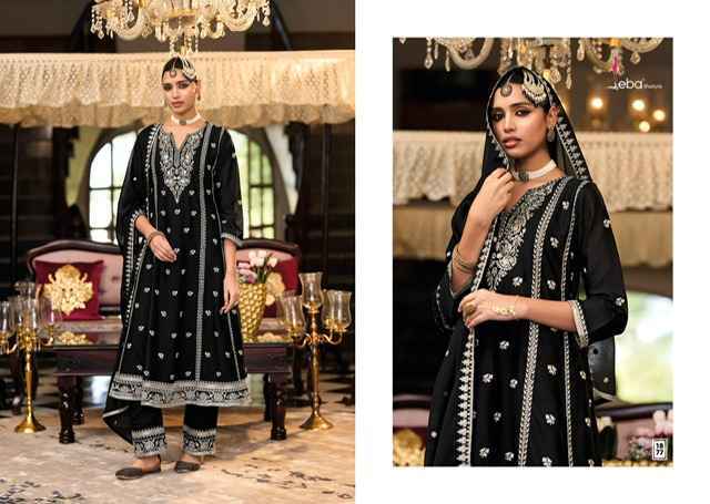 Eba Lifestyle Serena readymade Chinon Dress 3 pcs Catalogue