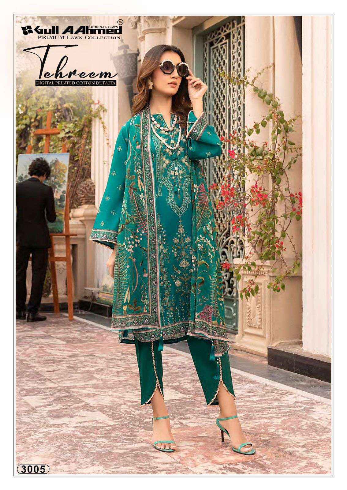 Gull Aahmed Tehreem Vol-3 Lawn Cotton Dress Material (6 pcs Catalogue)