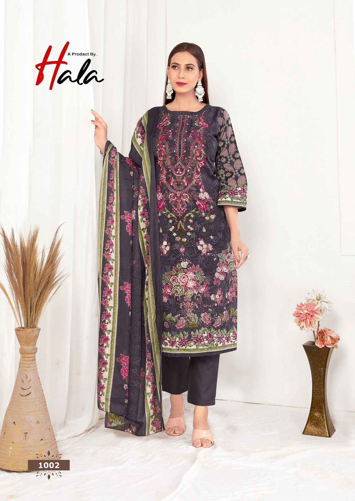 Hala Aayat Vol-1 Cotton Dress Material (8 pcs Catalogue)