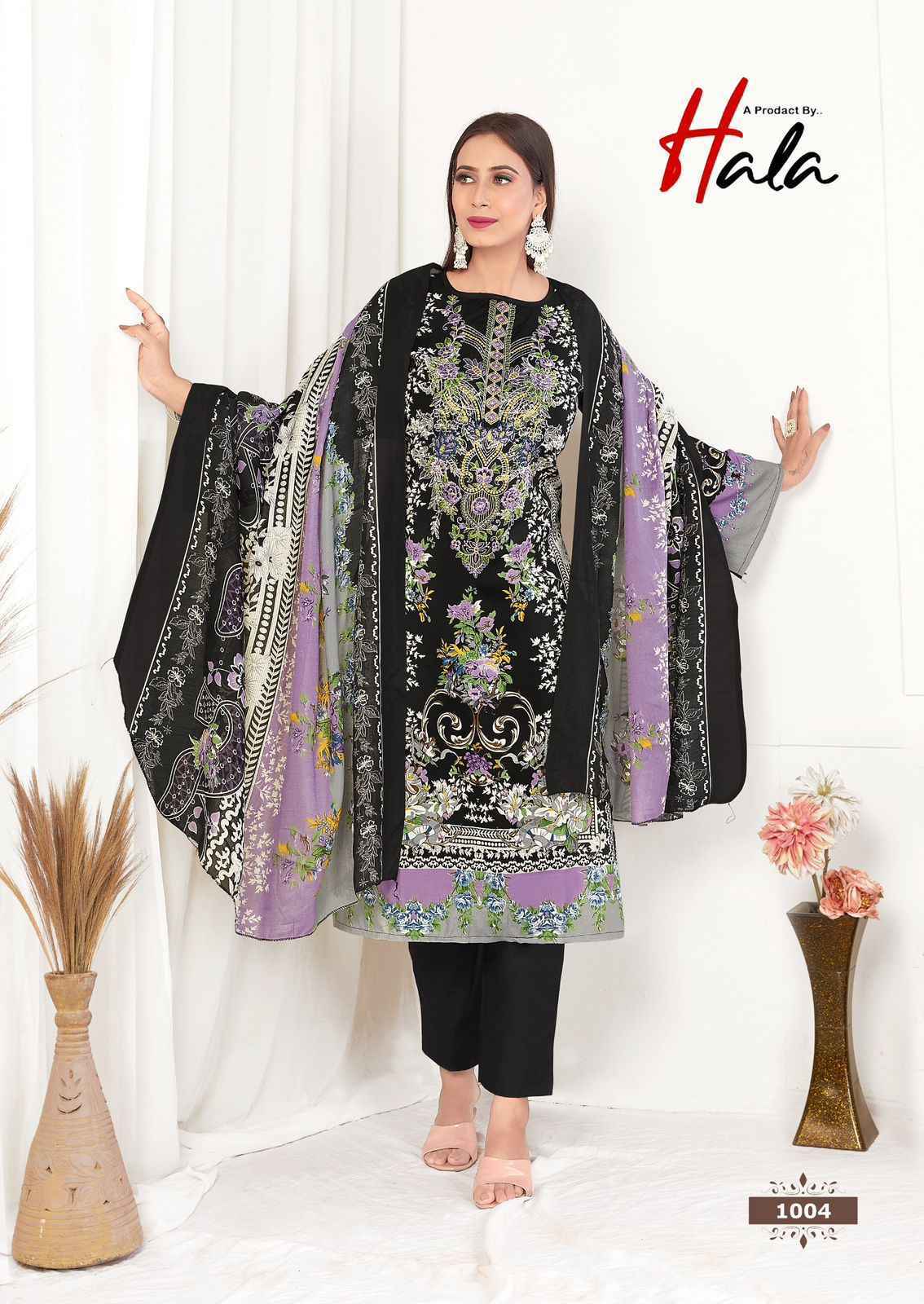 Hala Aayat Vol-1 Cotton Dress Material (8 pcs Catalogue)