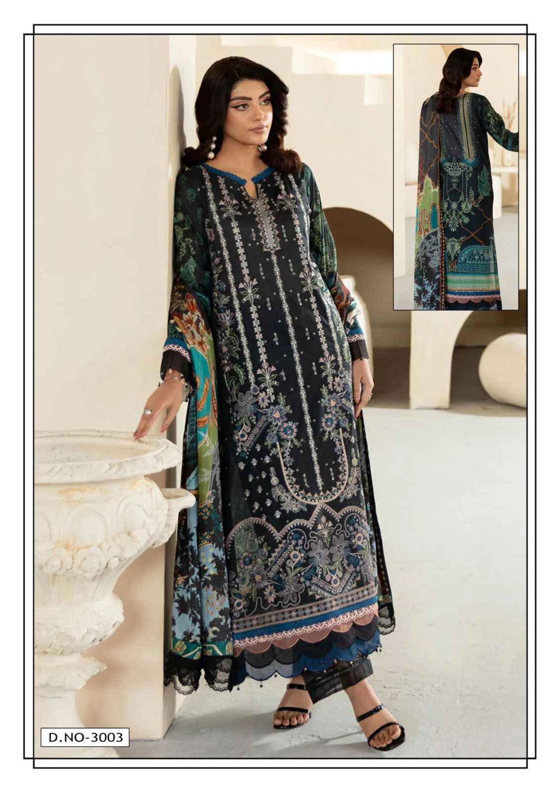 Hala Alara Vol 3 Lawn Cotton Dress Material 6 pcs Catalogue