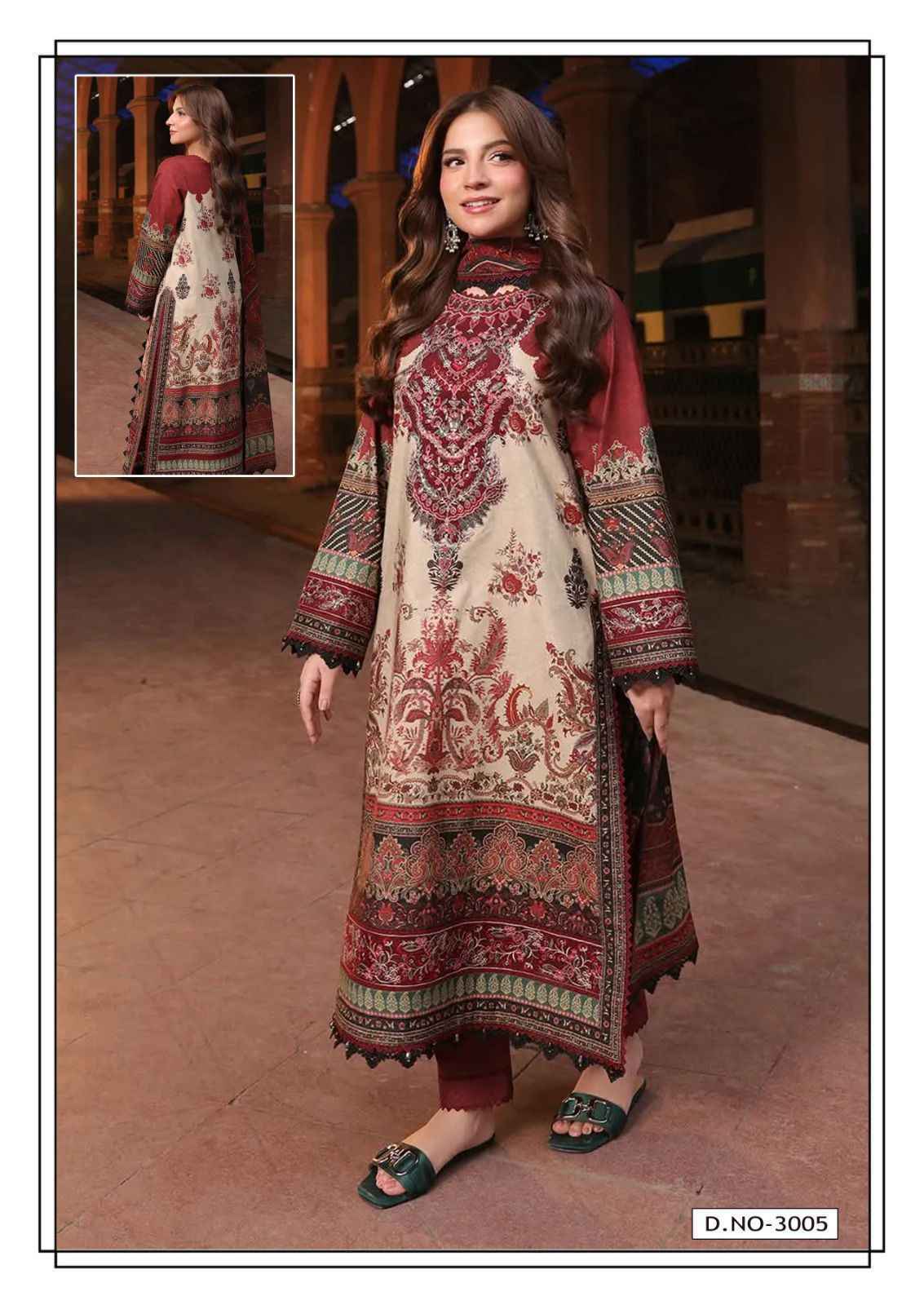 Hala Alara Vol 3 Lawn Cotton Dress Material 6 pcs Catalogue