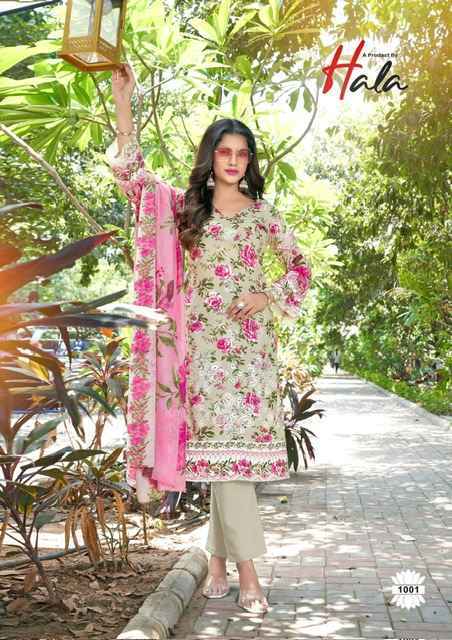 Hala Mira Nur Chikankari Vol 1 Cotton Dress Material 6 pcs Catalogue