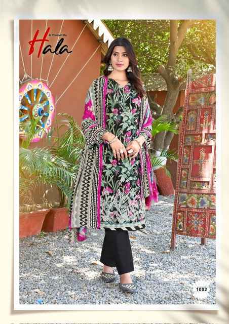 Hala Mira Nur Chikankari Vol 1 Cotton Dress Material 6 pcs Catalogue
