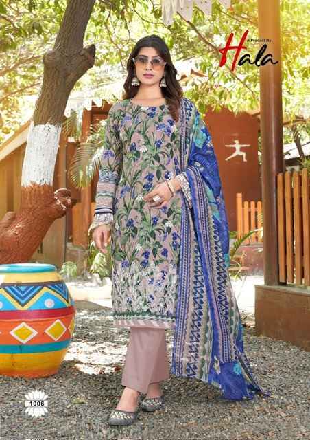Hala Mira Nur Chikankari Vol 1 Cotton Dress Material 6 pcs Catalogue