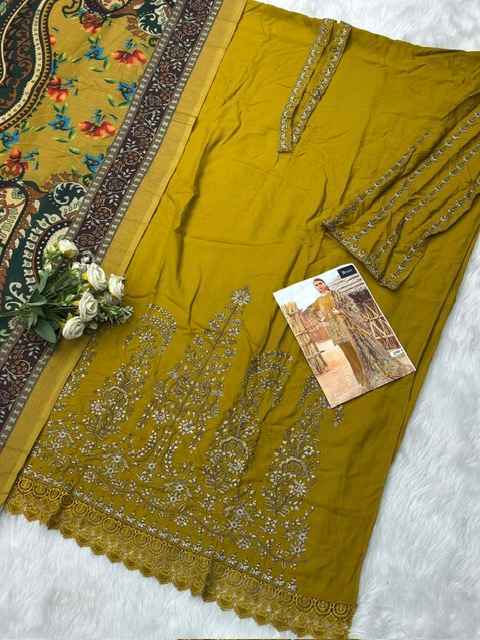 Jihan 3585 Rayon Cotton Dress Material (5 pcs Catalogue)