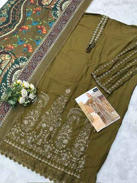 Jihan 3585 Rayon Cotton Dress Material (5 pcs Catalogue)