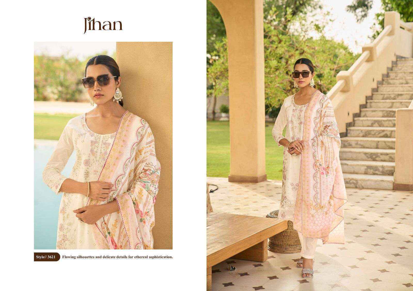 Jihan Taskeen Vol 3 Cotton Dress Material 6 pcs Catalogue