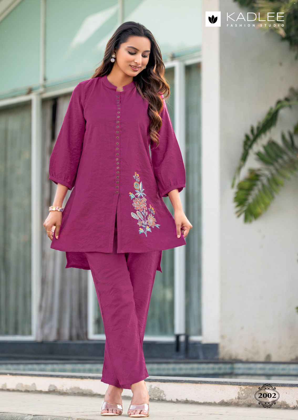 Kadlee Erina Viscouse Co Ord Set (6 pcs Catalogue)