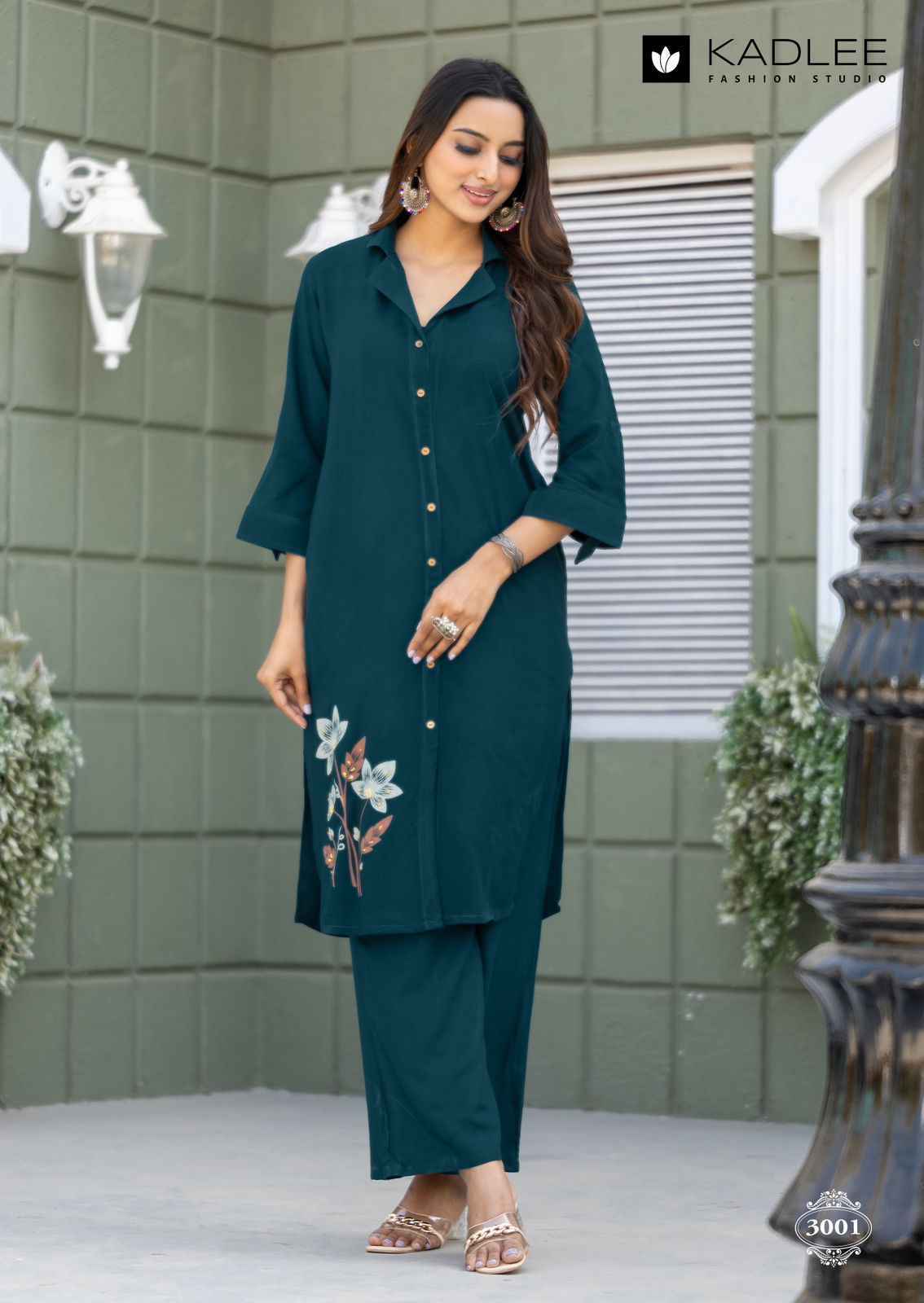 Kadlee Niva Rayon Co Ord Set 6 pcs Catalogue