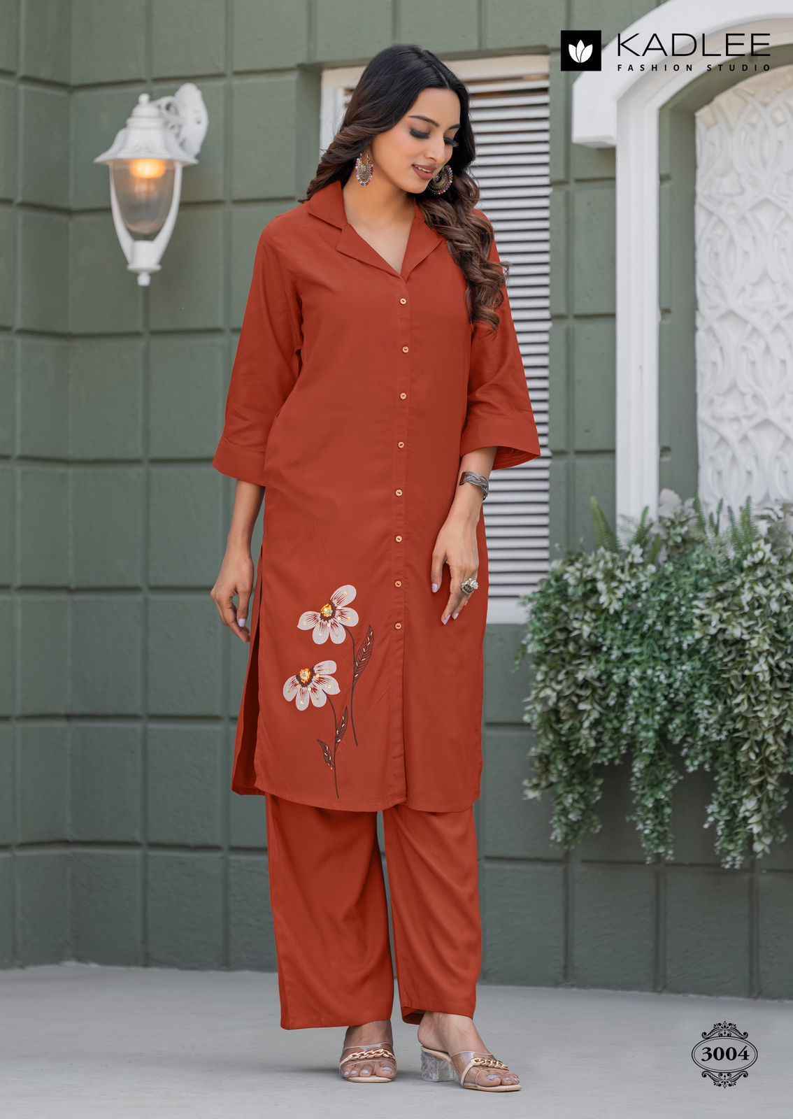 Kadlee Niva Rayon Co Ord Set 6 pcs Catalogue