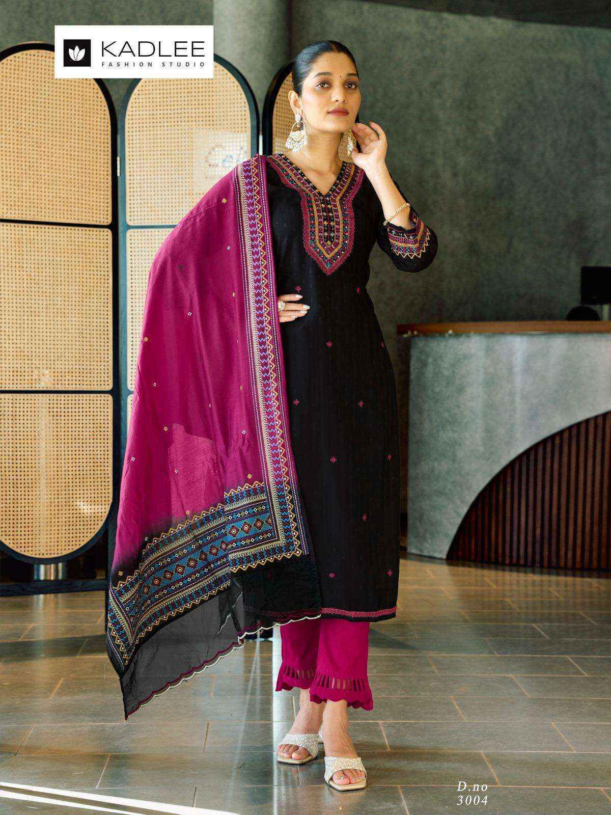 Kadlee Vardan Viscose Readymade Suit (4 pcs Catalogue)