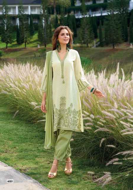 Kailee Fashion Sehra Cotton Readymade Suit (3 pcs Catalogue)