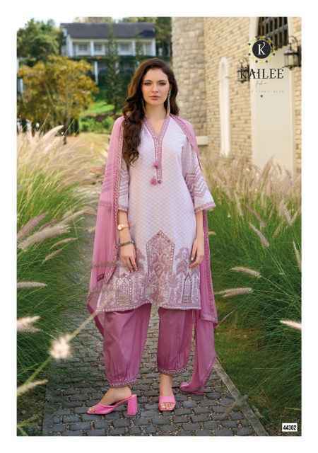 Kailee Fashion Sehra Cotton Readymade Suit (3 pcs Catalogue)
